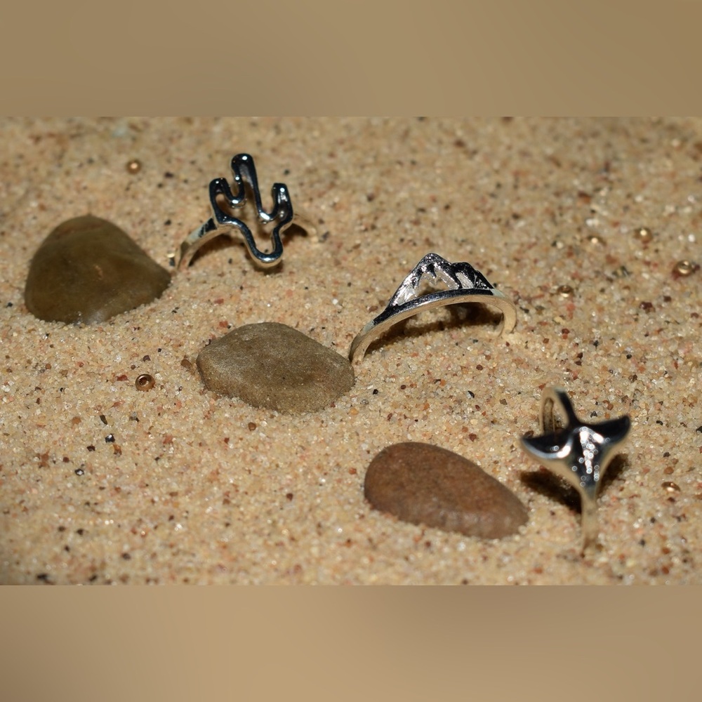 Western Stacking Ring Set - Picture 2 of 3